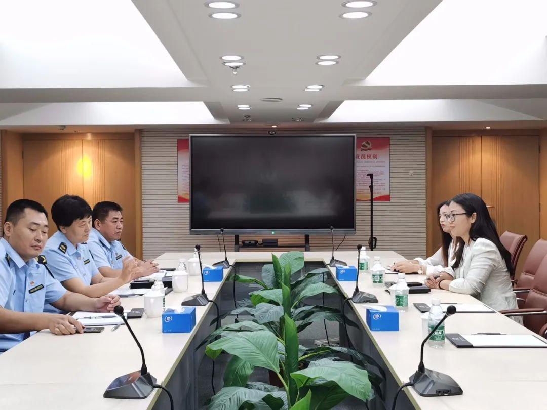 番禺区市场监督管理局蒋丽娟副局长带队到宏大国际产业园调研