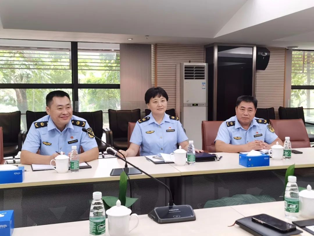番禺区市场监督管理局蒋丽娟副局长带队到宏大国际产业园调研